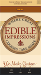 Mobile Screenshot of edibleimpressions.net